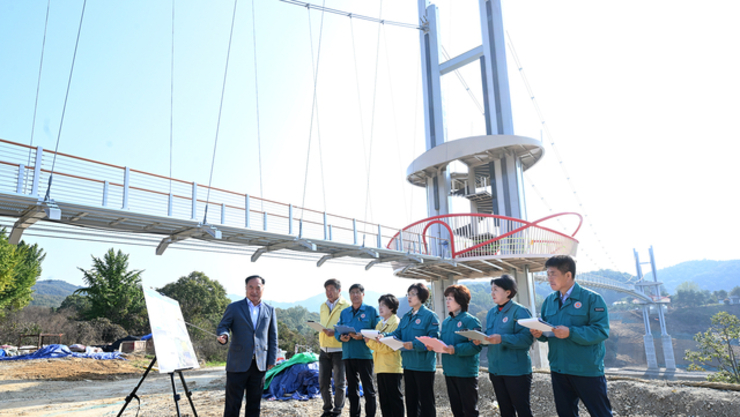 연천군의회 제298회 제2차 정례회 대비 주요사업장 현장확인 실시